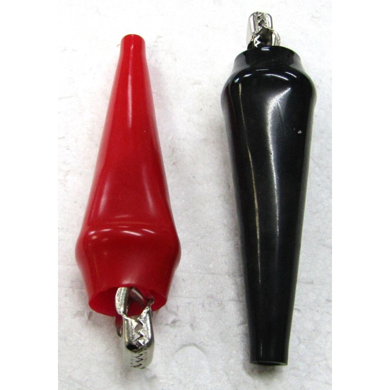 OPEK CS-11 3 Inch Alligator Clip Vinyl Cover Red &