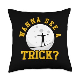 Essential Slackline Gear Accessories for Slackliner Throw Pillow