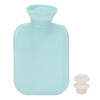 BTIHCEUOT Bolsa de Agua Caliente 500 Ml PVC Modern Azul