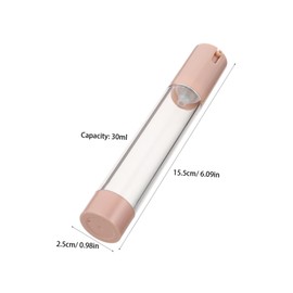 Mikinona 3pcs Travel Lotion Bottles with Pump for Creams and Lotions Stylish Airless Vacuum Pump Dispensers for Skincare The Go