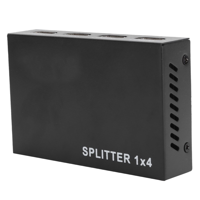 High Definition Multimedia Interface Splitter 3D 1080P 1‑in‑4‑out Amplifier