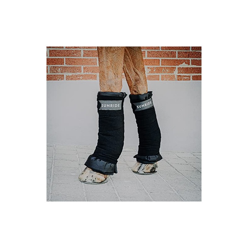Sunride Bandages for Horses, Stabilise Tendons and Ligaments - Breathable,