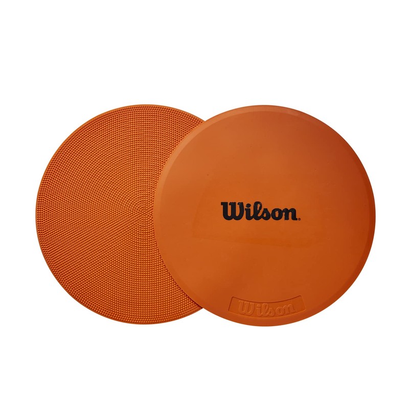 Wilson Tennis Marker Dots, Rubber, Multi-Coloured, 12 pieces