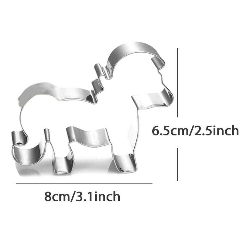 WDYJMALL Pony Horse Cookie Cutter