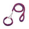 DOTEYAYP Heavy Duty Nylon Dog Collar Leash Set 8 Strand