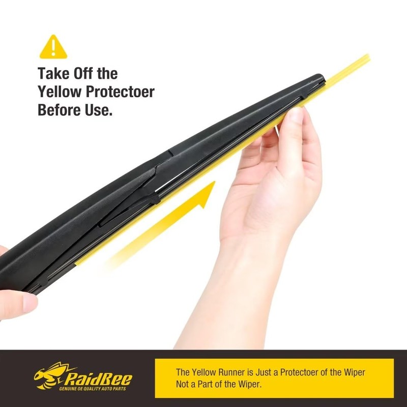 RaidBee Rear Wiper Blade 14 inch, OEM Replacement for Hyundai