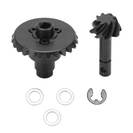 Heavy Duty Bevel Gear Set for RC Car Heavy Duty with High Strength Wheels Steel Material for Axial SCX10 II III 90046 AXI03014 Capra 1.9 UTB