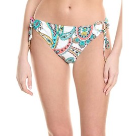 La Blanca Women's Side Tie Hipster Swimsuit Bottom, Multi//Pave The Way, 14