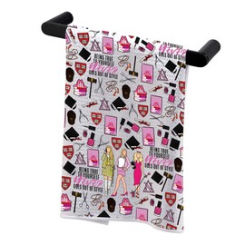 PLITI Elle Woods Gifts Musical Theatre Kitchen Towel Being True to Yourself Never Goes Out of Style For Elle Woods Fan Gifts (Goes of Style TWU)