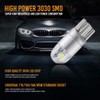 Auxbeam 194 LED Bulb, 168 w5w LED Bulbs 6000K White,