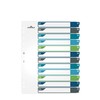 Durable Index Set 1-12 A4+ Portrait - Writable Index Organisation