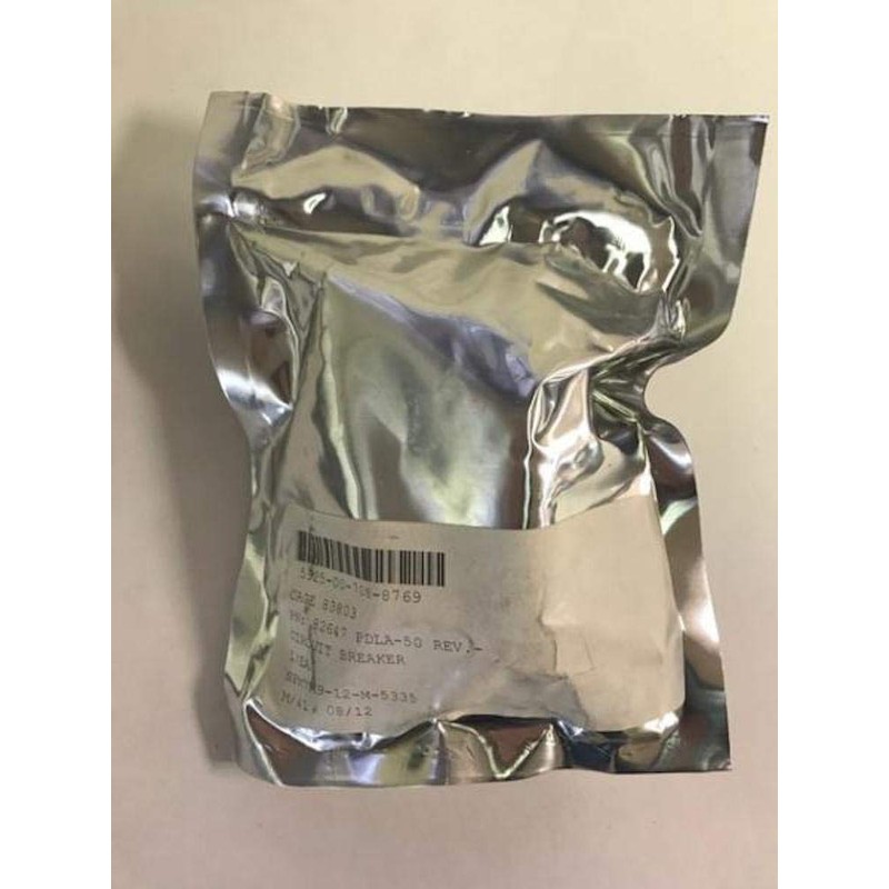 PDLA-50, Sensata Klixon, Thermal 50 amp Circuit Breaker
