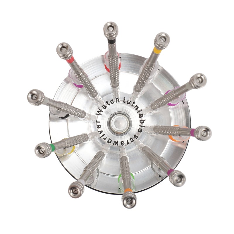 10pcs Screwdriver Kit for Watches Flat Blade Slotted Screwdriver with