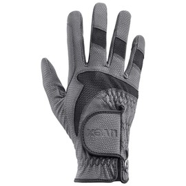 uvex i-Performance 2 - Flexible Riding Gloves for Men and Women - Durable - Breathable Material - Anthracite-Black - 10.5
