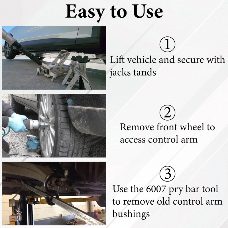 Sixzoo 6007 Lower Control Arm Prying Tool for 7/8 Inches