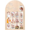 Kritkin My First Year Photo Board Baby Birthday Picture Frame