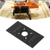Router Table Insert Plate Aluminum Alloy Lift System Base Board
