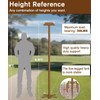 Sungaryard 90Inch Heavy Duty Bird House Pole Mount Kit with