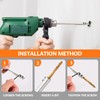 Mesee 2 Pieces 1/4 Extension Drill Bit Set for Round