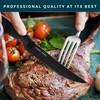 Home Hero Steak Knives Set of 12 - High-Carbon Stainless