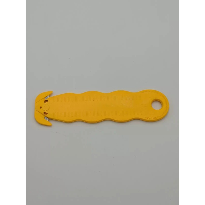 Klever Kutter *Qty. 1* Yellow Safety Box Cutter Disposable 4