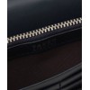 Takeokikuchi G8701293 Men's Long Wallet Color Embossed Leather Wallet, black