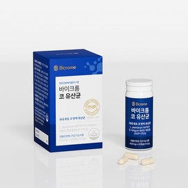 바이크롬 코 유산균 코면역 프로바이오틱스 NVP-1703 1개월분(30정) Bikrom Co Probiotics for Immune Support NVP-1703 1 Month Supply (30 Tablets)