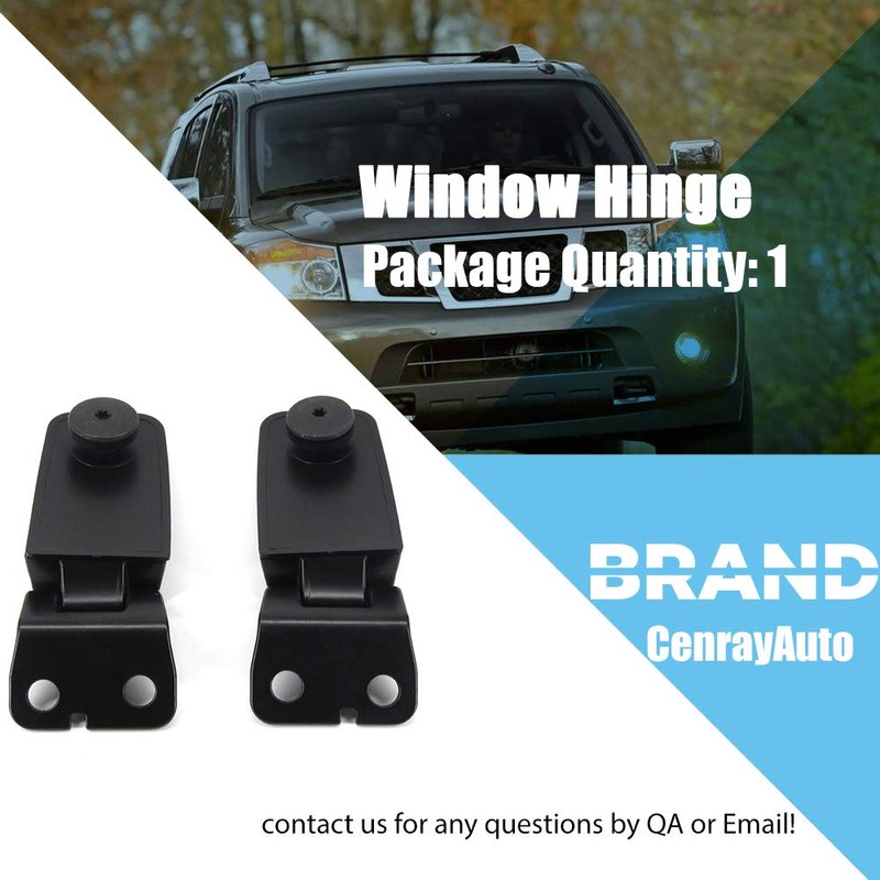 FEXON Rear Window Hinge Tailgate Liftgate Glass Hinge Kits Replacement