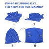 GarveeLife Ice Fishing Tent, Premium Pop-Up Portable Hub-Style Ice Fishing