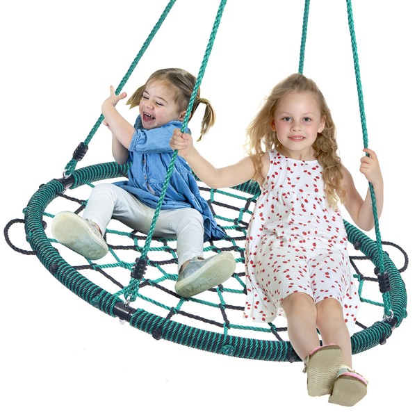 Hapfan 40'' Spider Web Tree Swing for Kids 750lbs Outdoor