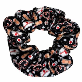 Infinity Collection Nurse Scrunchie, Hair Ties, and Nursing Elastics Gift