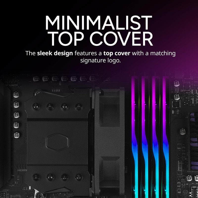 Cooler Master Hyper 411 Nano CPU Air Cooler, SickleFlow 92