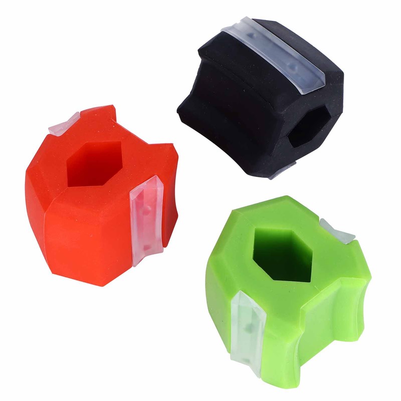 3pcs Face Neck Exercise Ball Jaw Muscle Training Facial Jawline