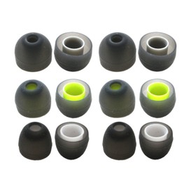 Zotech 6 Pairs of Ear Tips for Jaybird BlueBuds X, X2, X3 & X4 Headphones. (S/M/L)
