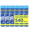 Lint Roller Refills (6 Pack, 540 Sheets) – DELOMO 9.45