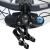 Canitu 2Pcs Front Handlebar Risers Stem Mount,Dirt Bike Aluminum Bar