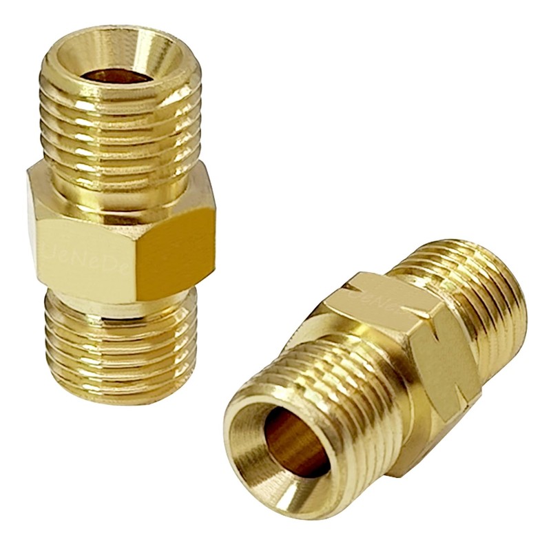 Uenede Welding Hose Extension Coupler, 9/16"-18 LH&RH for Oxygen Acetylene