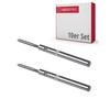Gedotec Shelf Bracket, Pack of 10, Invisible Shelf Brackets with