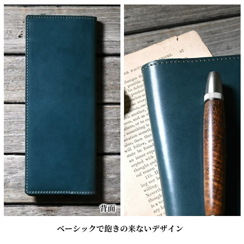 BlancCouture Super Organization Notebook Size Leather Custom Notebook Cover Antique