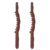 2Pcs Wooden Scraping Stick 10 Massage Dots Large Contact Wooden
