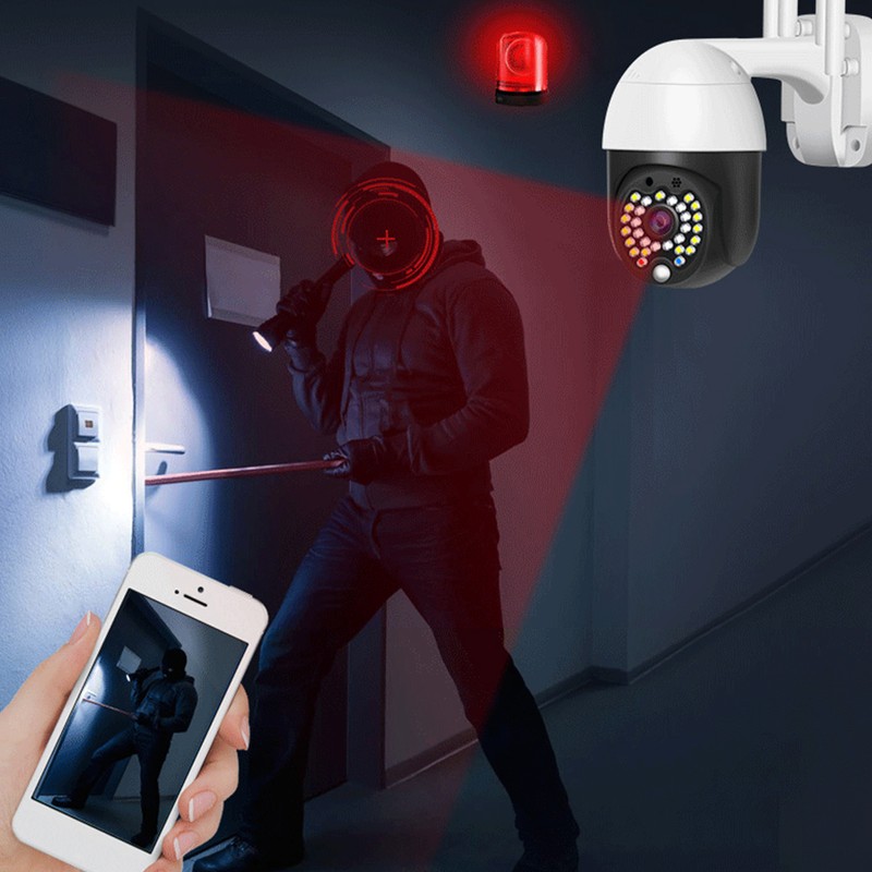 1in Mini Waterproof 1080P HD Dome Camera Motion Detection Wireless