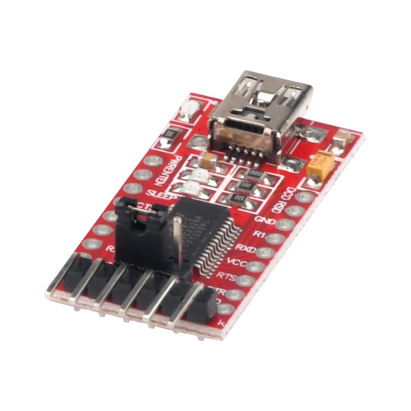 Aideepen 3pcs Serial Adapter FT232RL USB to TTL Adapter Module