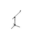 Kellards PST2 Adjustable Height Microphone Stand with Boom