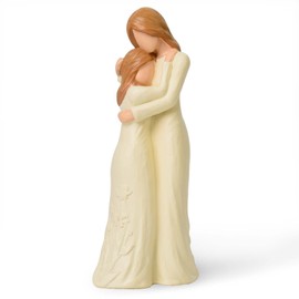 NANAOUS Mother and Daughter Gifts from Mum, Mom Birthday Gifts from Daughter, Mother and Daughter Ornaments Figurines, New Mom, Mother of the Bride Gift for Mothers Day Thanksgiving