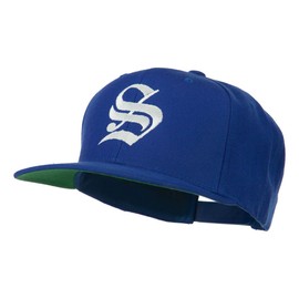 Old English S Embroidered Cap - Royal OSFM