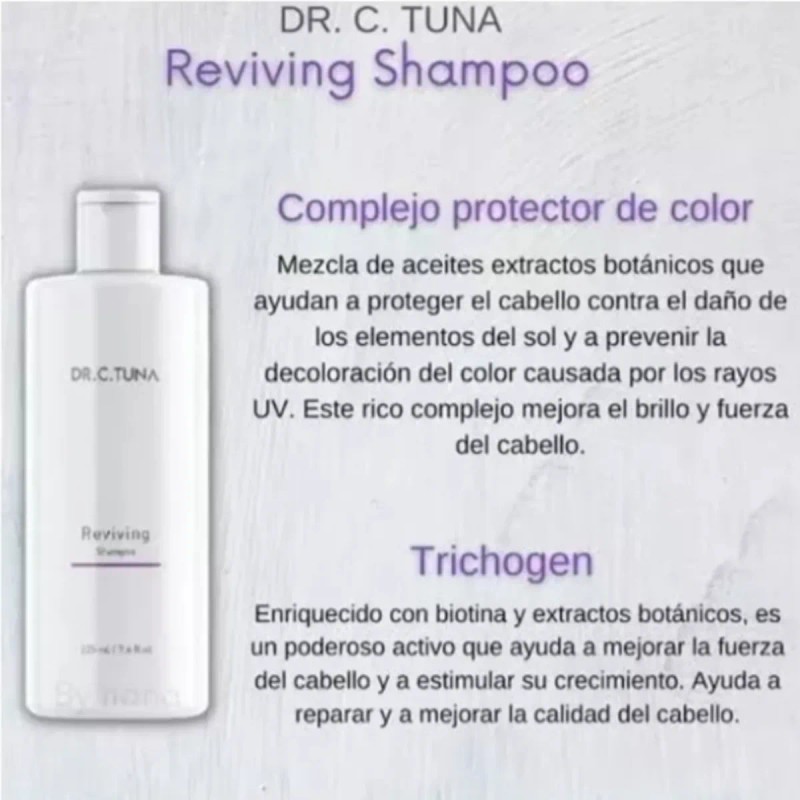 Shampoo Reviving Farmasi Caida Cabello