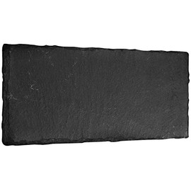 mtb more energy Slate Sign Plate – 30 x 15 cm – Rectangular – DIY – for Writing or Engraving Yourself for Gifts, Crafts, Household, Garden