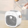 Portable Air Conditioner USB Rechargeable 3 Speeds Personal Evaporative Air