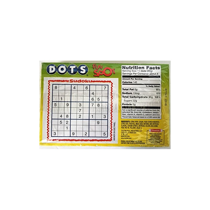 Sour Dots Theater Box 6 Ounces (Pack of 3)