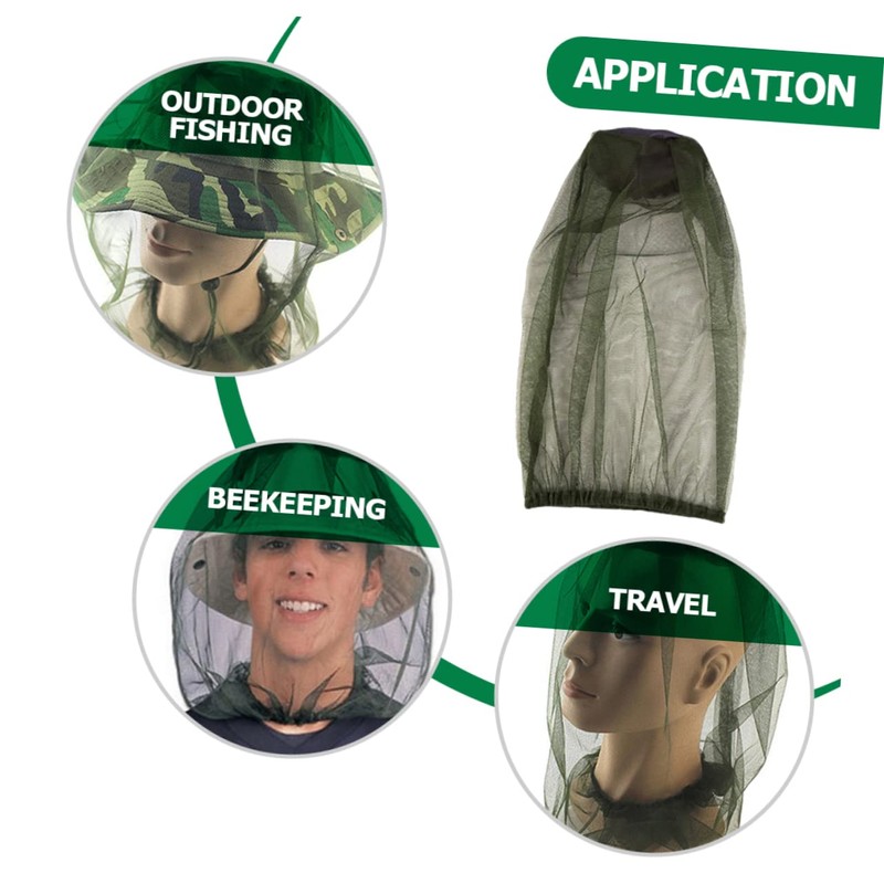 GRIRIW 5Pcs Multi Function Fishing Hat Convenient Folding Beekeeper Hat